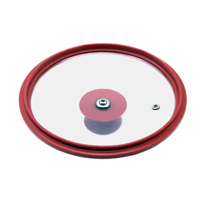 Juego de utensilios de cocina resistentes a altas temperaturas de 24cm con tapa <span class=keywords><strong>para</strong></span> comida de silicona - Product Image 4