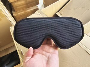 2025 nouveauté 3D masque pour les yeux de sommeil vente chaude couverture des yeux de sommeil avec coussinet nasal sangle réglable et bouchons d'oreilles Logo personnalisé - Product Image 3