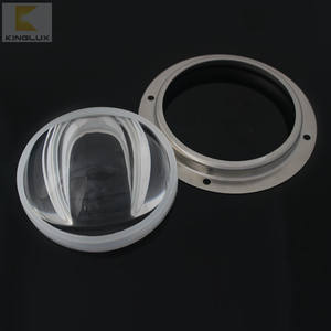 Lentille convexe concave en verre borosilicate de 78 mm pour éclairage <span class=keywords><strong>LED</strong></span> de type High Bay, éclairage public, indice de protection IP67, OEM, transmission supérieure à 92 % - Product Image 5