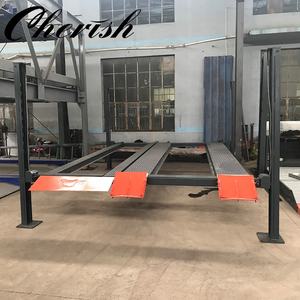 Elevador <span class=keywords><strong>de</strong></span> 4 Postes <span class=keywords><strong>de</strong></span> Acero Reforzado, Sistema <span class=keywords><strong>de</strong></span> Almacenamiento Doble Ancho <span class=keywords><strong>para</strong></span> Garaje, Equipo <span class=keywords><strong>de</strong></span> Estacionamiento <span class=keywords><strong>para</strong></span> 4 <span class=keywords><strong>Autos</strong></span>, Accionamiento Hidráulico, Certificado CE <span class=keywords><strong>para</strong></span> Lotes <span class=keywords><strong>de</strong></span> <span class=keywords><strong>Autos</strong></span> - Product Image 2