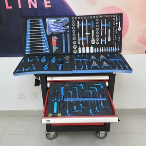 Boîte À Outils professionnelle Ensemble 6/7 Chariot à <span class=keywords><strong>tiroir</strong></span>/Armoire À Roulettes Avec 175 pièces Outils À Main - Product Image 5