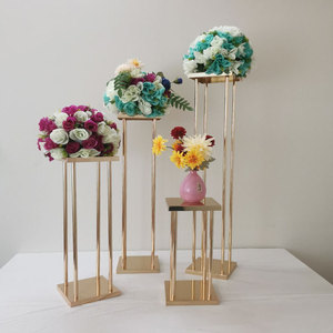 Nuevo camino decorativo geométrico al por mayor, fácil de instalar, para centros de mesa de boda, accesorio de decoración para bodas - Product Image 1