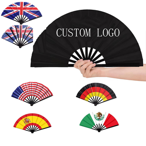Prix d'usine Guansen – Éventail portable pliable en plastique peint, thème pyramide, drapeaux des États-Unis, du Mexique, d'Allemagne, d'<span class=keywords><strong>Espagne</strong></span> - Product Image 1