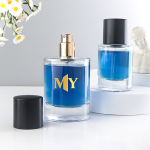 Nước Hoa Hàng Ngày Lưu Trữ 30Ml <span class=keywords><strong>60Ml</strong></span> Uốn Necl Rõ Ràng Thủy Tinh Nước Hoa Atomizers Với Cổ Điển Màu Đen Mũ - Product Image 4