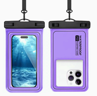 Écran tactile étanche universel 6.9 pouces pochette de téléphone étanche IPX8 étui flottant vacances natation plage voyage essentiels