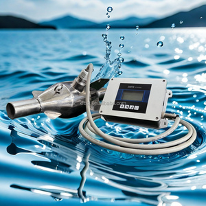 เครื่องวัดความเร็วของน้ำแบบดิจิทัลรูปทรงปลา ปรับแต่งได้ รองรับ OEM สำหรับขนาดกลาง - Product Image 1