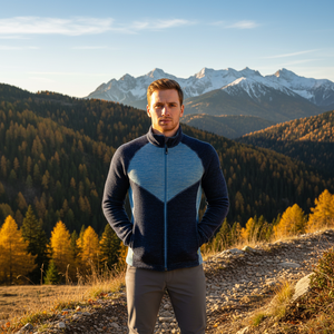 Felpa ABETONE Outdoor Pullover da uomo comodo ed elegante - Product Image 3