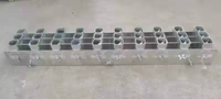 Supports d'affichage pyrotechnique pour feux d'artifice à tir unique en alliage d'aluminium de 2 "30 coups (6*5 coups)