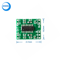 Carte d'alimentation numérique PAM8403 Super Mini Class D Amplifier 5v Stereo 2x3W
