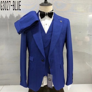 Traje de Boda para Hombre al por Mayor, Trajes Sastre Elegantes, Blazer para Hombre, Corte Slim Fit, Conjunto Premium de Tres Piezas para Hombre M137 - Product Image 4