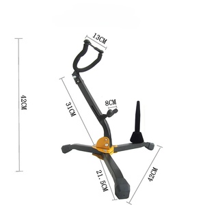 Soporte de saxofón alto, flauta, clarinete, soporte multiusos, soporte de saxofón <span class=keywords><strong>tenor</strong></span>, soporte de exhibición de instrumentos de viento para almacenamiento de latón - Product Image 3