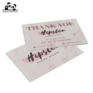 Cartes de remerciement professionnelles personnalisées avec dorure or et argent brillante pour promotions et affirmations - Product Image 6