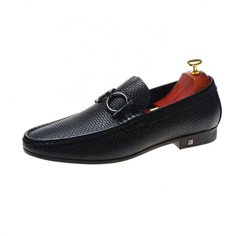 Factory loafer men shoes leather With Good Material