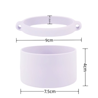 Poignée de bouteille d'eau LifeTop-Support en silicone souple, élingue, lanière convient à la plupart des bouteilles de 8 à 40oz, tasse compatible