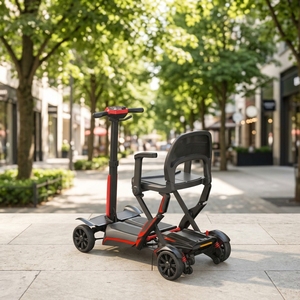 Scooter de Movilidad Plegable Ultraligero de Cuatro Ruedas <span class=keywords><strong>para</strong></span> Viajes al Aire Libre, con Motor de 270W, Plegado con un Solo Toque, de Fábrica OEM, en Venta - Product Image 6