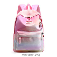 Ransel Kuliah YANG BAGUS Tas Sekolah Perempuan Kartun Menerima Disesuaikan Secara Online Modis Logo Poliester Kemasan Sablon Sutra
