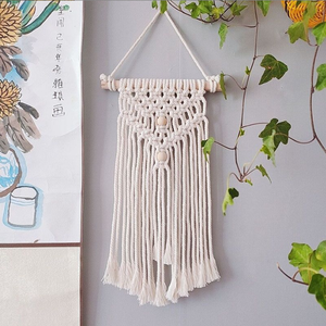 Bohémien boho moderno minimalista nordico decorazione della stanza dei bambini appeso sfondo del soggiorno - Product Image 4