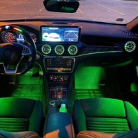 Éclairage Ambiant Intérieur 12 Couleurs et Buses de Ventilation pour Mercedes CLA W117 W156 W176