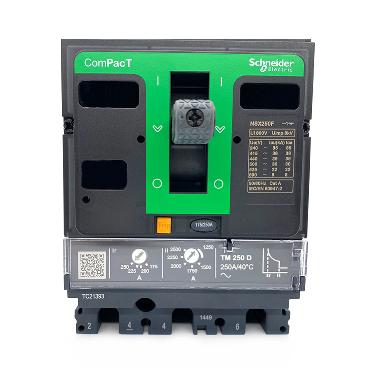 C25B3TM250 C25F3TM250 250A Compact NSX MCCB - Reliable Protection