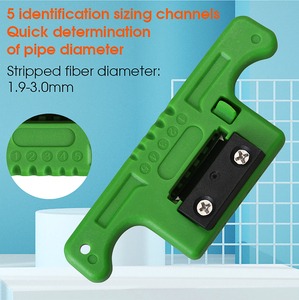 Compotyco FTTH giữa span truy cập công cụ AUA-05 dọc sợi quang Cáp vũ nữ Thoát Y cho 1.9-3.0mm lỏng Tước thiết bị - Product Image 3