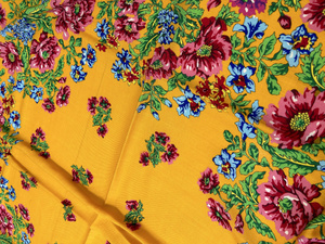 High Quality Customized <strong>Wool</strong> Scarf Floral Scarf <strong>Shawl</strong> Russia Scarf - Product Image 6