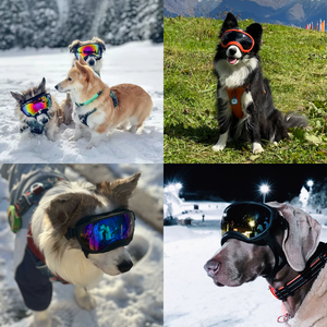 Occhiali tattici per cani con protezione anti-UV per animali da compagnia antivento per protezione solare da esterno - Product Image 3