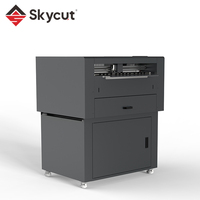 Máquina Cortadora de Hojas Automática Skycut A3MAX5-600, Máquina de Corte de Etiquetas con Rueda de Plegado Tangencial