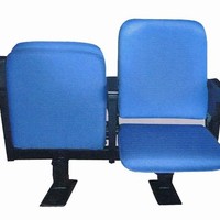 Chaise de salle de conférence universitaire moderne JY-308 avec tablette rétractable et siège pliable pour salle de classe et auditorium