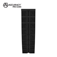 Accuracy Pro Audio LA210 Altavoz de Arreglo en Línea Pasivo Profesional Doble de 10 Pulgadas para Escenario y Conciertos, Sistema PA