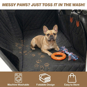 Coprisedile Posteriore Antiscivolo <span class=keywords><strong>per</strong></span> Animali Domestici, <span class=keywords><strong>per</strong></span> Camion e <span class=keywords><strong>SUV</strong></span>, Impermeabile in Oxford, Protezione Sedile Auto <span class=keywords><strong>per</strong></span> Cani - Product Image 5