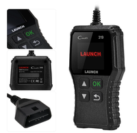 Launch CR319, códigos de lectura mejorados, prueba de monitor integrado Obdii, herramienta de escaneo Universal de función completa, escáner para herramienta de diagnóstico de coche