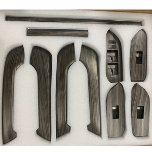 Kit de mise à niveau intérieur pour Prado LC150 2010-2017, grand écran et volant en ABS, écran Android monocolore - Product Image 5