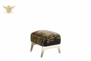 Meilleures ventes, prix d'usine, design moderne et luxueux, <span class=keywords><strong>tabouret</strong></span> de loisirs, fauteuil en cuir pour salon - Product Image 4