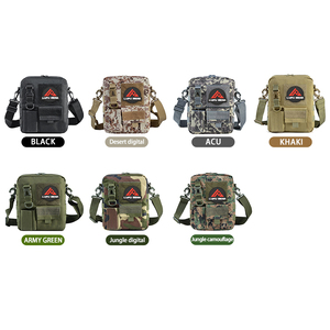 4L Tactical Sling <b>Bag</b> Waterproof Polyester Fabric with Secure Phone Holder & <b>Tablet</b> Pocket Compact Shoulder Pack for Cycling - Product Image 4
