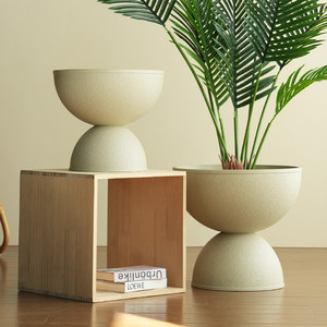 Vasi per Piante da Giardino in Stile Nordico Semplice con Fori di Drenaggio per Loto Idroponico, Ninfee e Decorazioni per Piante Domestiche - Product Image 4