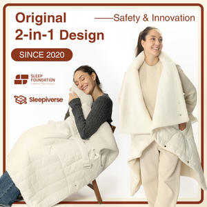 Cobertor Elétrico Quente 7.4V 2025 Novo Personalizado em Lote Mais Vendido em Alta para Uso Interno e Externo no Inverno - Product Image 3