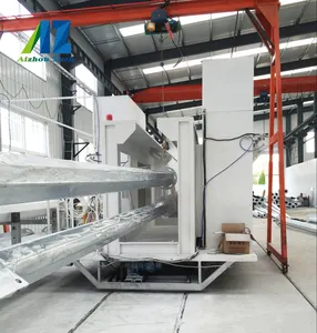 Automatic production powder coating painting spray line for aluminum profiles