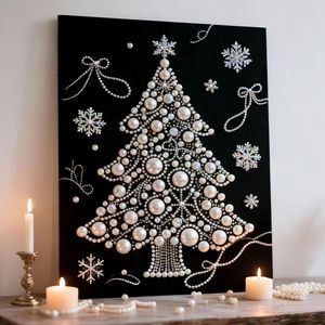Dipinto di Perle Fai-da-Te per Decorazione Casa, Autoadesivo, Regalo Festivo per Matrimoni, Natale, Amici, <span class=keywords><strong>Pittura</strong></span> Decorativa - Product Image 1
