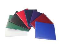 Porte-diplôme personnalisé en similicuir A4, couleurs personnalisées, pour la remise des diplômes