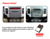 MEKEDE 7870 12.3 2K 2400*900 Écran Android Car-play Auto Audio Lecteur Multimédia ADAS DVR pour Mitsubishi Outlander 2008-2015