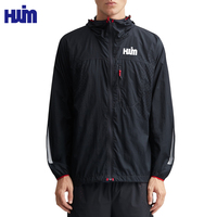 Veste coupe-vent perforée au laser pliable, personnalisée pour homme, respirante, en ripstop, pour les voyages, la randonnée, les sports de plein air