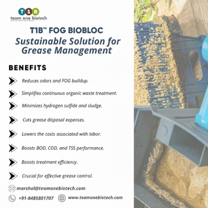 Bio-bloc anti-graisse commercial en plastique pour l'hygiène des eaux usées - Product Image 1