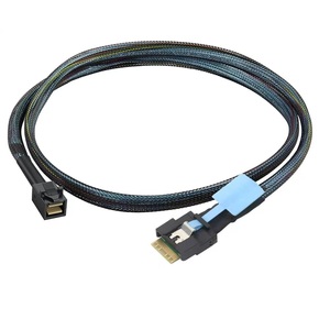 Cable SlimSAS SFF-8654 <span class=keywords><strong>4i</strong></span> a SFF-8643 de 0.5M para Almacenamiento en Chasis de Servidor Compacto - Product Image 5