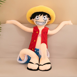 Juguetes de Peluche de One Piece, Muñecos de Peluche de <span class=keywords><strong>Luffy</strong></span>, Chopper, <span class=keywords><strong>Monkey</strong></span> <span class=keywords><strong>D</strong></span>. <span class=keywords><strong>Luffy</strong></span>, Roronoa Zoro, Muñecos de Peluche de Dibujos Animados de Navidad - Product Image 1