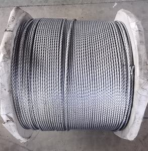 Zhongying Câble en acier 6X37 + FC 6X37 + IWRC pour le levage/grues/pêche/traînage - Product Image 4