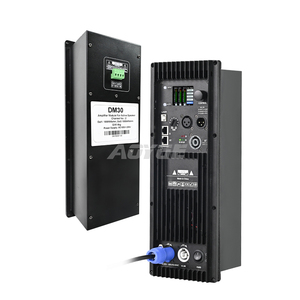 1500W*2 party box 2 way class d audio plate aluminium dsp amplifier module to subwoofer <b>speaker</b> - Product Image 2