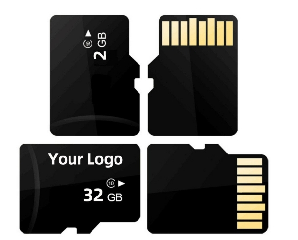 Factory Outlet Memory Card Cheap C10 SD Card 2GB 8GB 16GB 32GB 64GB 128GB 512GB Capacities Plastic Phone MP3 Customizable