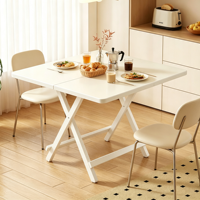 Table à manger extensible pour petits appartements, table de réunion simple et portable pour la maison, table pliante économique multifonctionnelle.