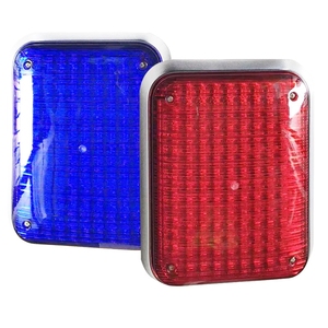 Red Blue Amber White Flashing <b>Light</b> Stroboscopes Ambulance Car <b>Flash</b> <b>Lights</b> Fire Engines LED Strobe Lamp - Product Image 1