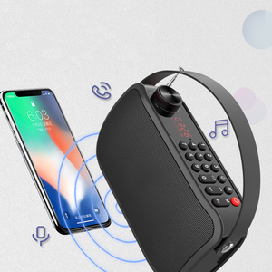ลำโพงวิทยุพกพา BT รุ่น J58-1 วิทยุ FM สเตอริโอแบบพกพา หน้าจอดิจิตอล เล่นไฟล์จาก TF และ U Disk เหมาะสำหรับผู้สูงอายุ ใช้ในบ้าน นอกบ้าน ของขวัญ ขายส่ง - Product Image 5